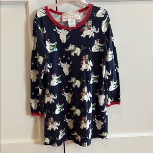 Hanna Andersson Blue and Red Nightgown Whimsical Design